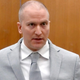 In this June 25, 2021, file image taken from pool video, former Minneapolis police Officer Derek Chauvin addresses the court as Hennepin County Judge Peter Cahill presides over Chauvin’s sentencing at the Hennepin County Courthouse in Minneapolis.
